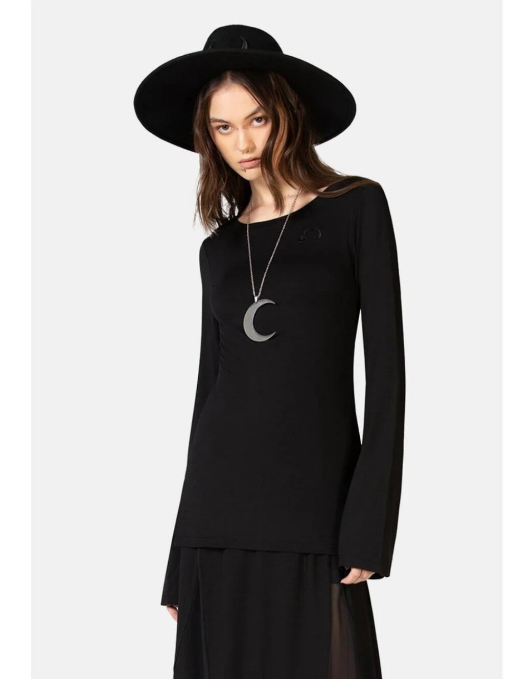 Killstar Black Long Sleeve Gothic Tee